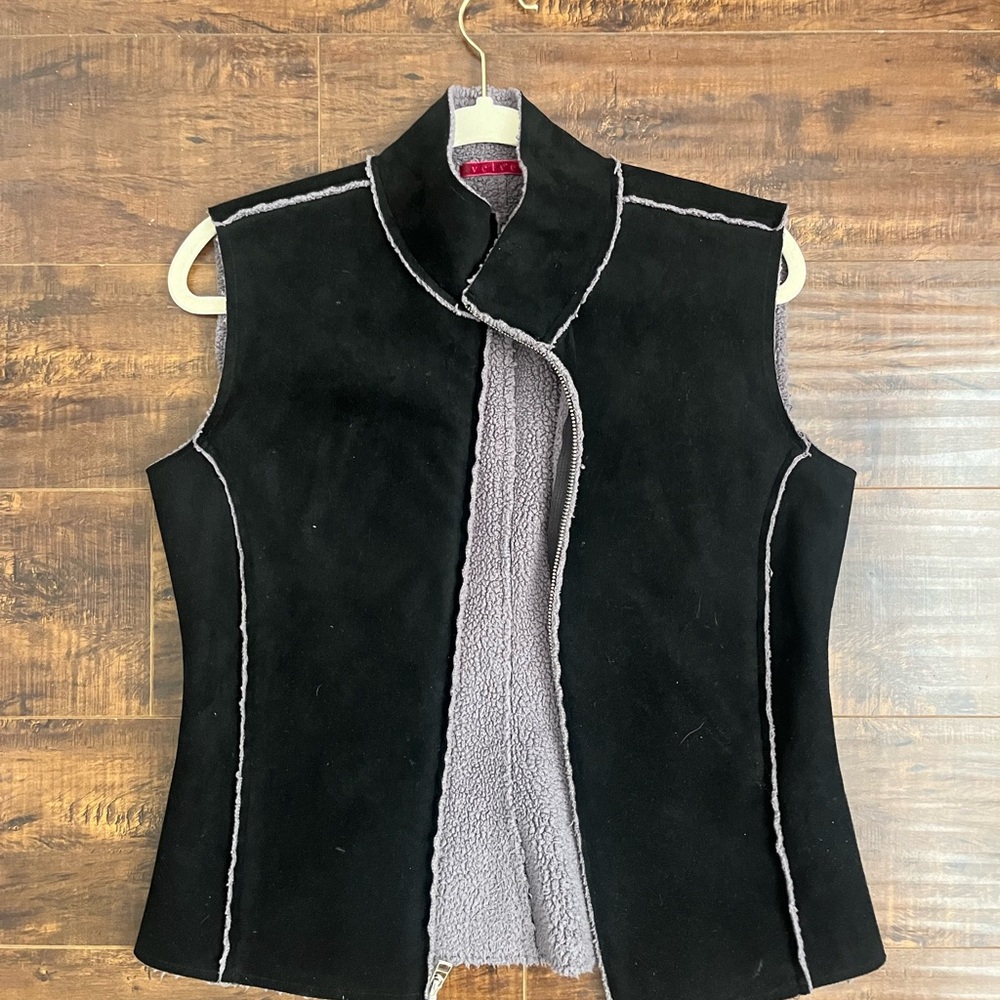 Vintage suede vest